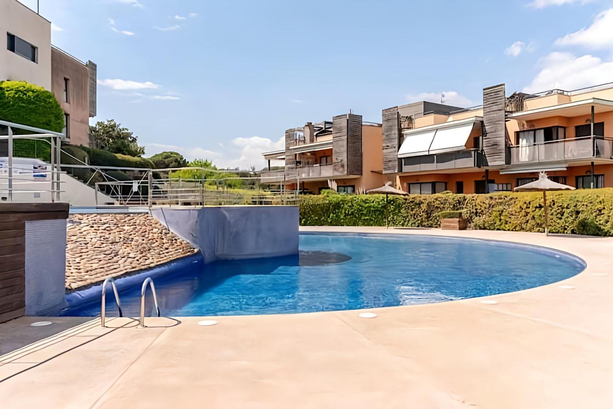 Pretty Garden Apartment Next To A Charming Beach Lloret de Mar Exterior photo